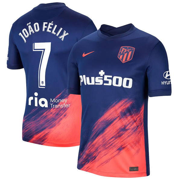 Camiseta Atlético De Madrid João Félix 7 2ª 2021-2022